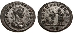 Probus RIC 243, MPR UNLISTED UNIQUE,ROME - SOLD