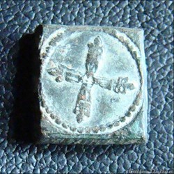 Huitième d’écu argent d’Henri III à Louis XIV
