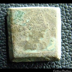 Demi teston de Louis XII à Henri III