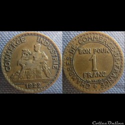 1 Franc 1922