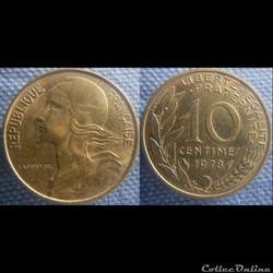 10 Centimes 1978