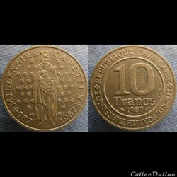 10 Francs 1987 Hugues Capet