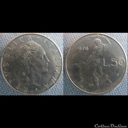 50 Lire 1976