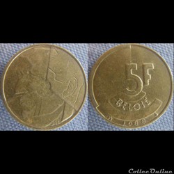 5 Francs 1988 fl