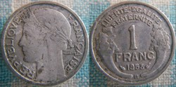 1 Franc 1958 B