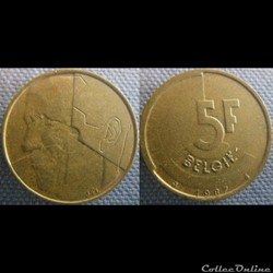 5 Francs 1987 fl