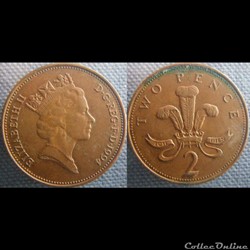 2 Pence 1994
