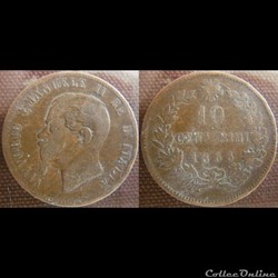 10 centesimi 1863