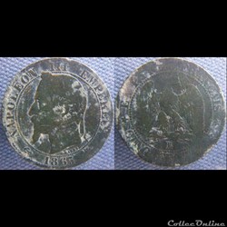 5 Centimes 1865 BB