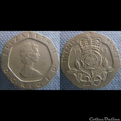 20 Pence 1983