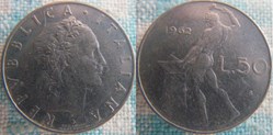 50 Lire 1962