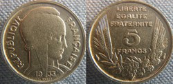 5 Francs 1933