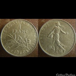 1 Franc 1960