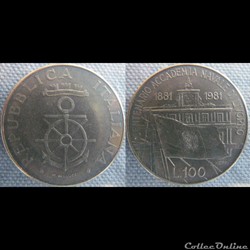 100 lire 1981