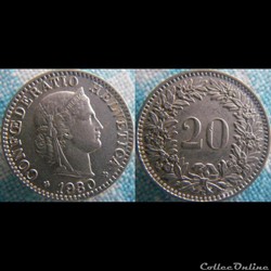 20 Rappen 1930 B