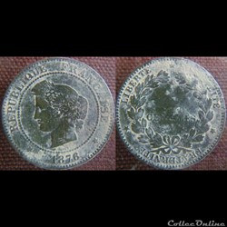 5 Centimes 1876 A