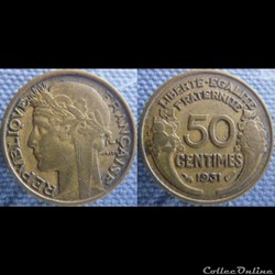 50 centimes 1931