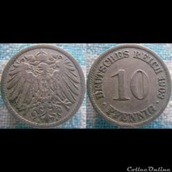 10 pfennig 1903 A