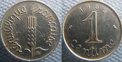 1 Centime 1965