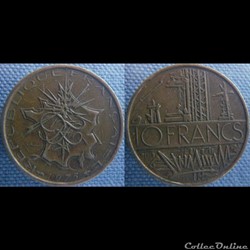 10 Francs 1975