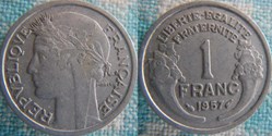1 Franc 1957