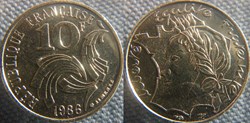 10 Francs 1986 Jimenez