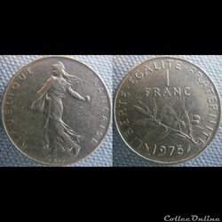 1 Franc 1975
