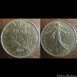 Demi Franc 1975