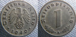 1 reichspfennig 1940 A