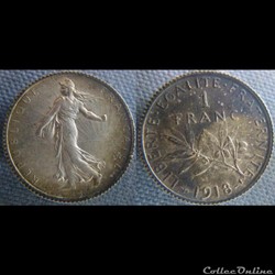 1 Franc 1918