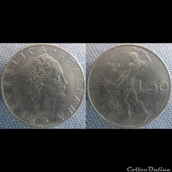 50 Lire 1963