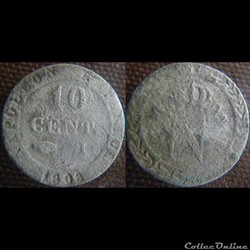 10 Centimes 1808 I
