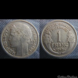 1 Franc 1945 C