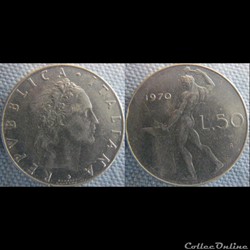 50 Lire 1970