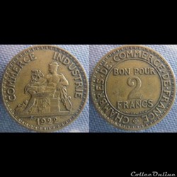 2 Francs 1922