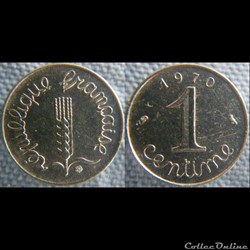 1 Centime 1970
