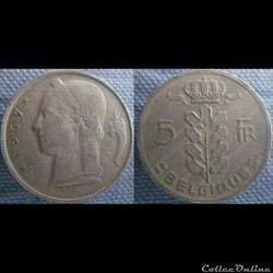 5 Francs 1967 fr