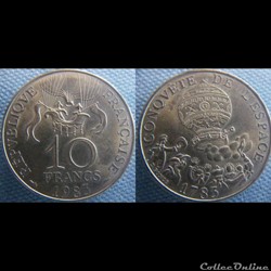 10 Francs 1983 Conquête de l'Espace