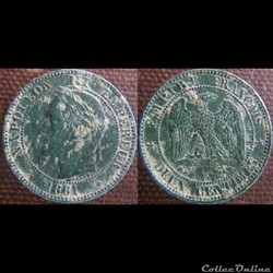 2 Centimes 1861 BB