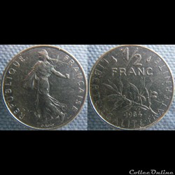50 Centimes 1984