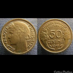 50 centimes 1941