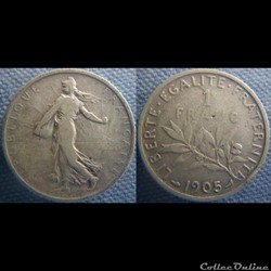 1 Franc 1905