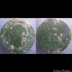 5 Centimes 1857 A