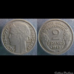 2 Francs 1945