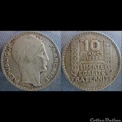 10 Francs 1933