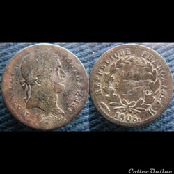 Demi Franc 1808 K