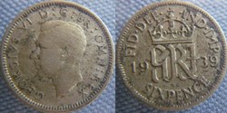6 Pence 1939