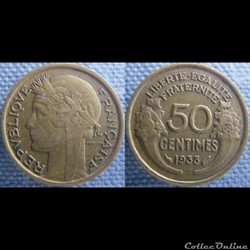 50 centimes 1938