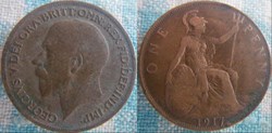 1 Penny 1917