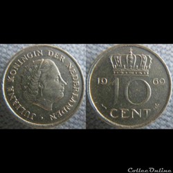 10 Cents 1969 Poisson